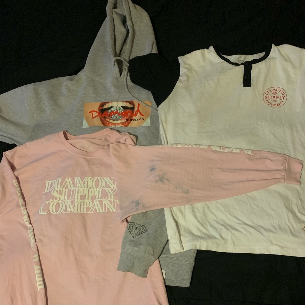 Diamond Supply Co 3pc ***Lot*** XL